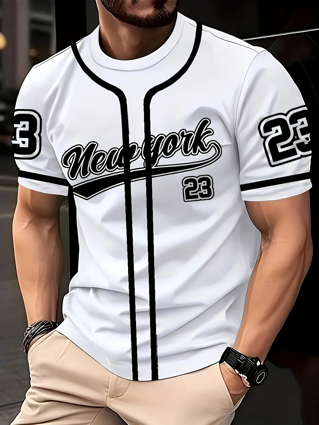 Vintage Fashion New York - Men's Vintage New York 23 Baseball