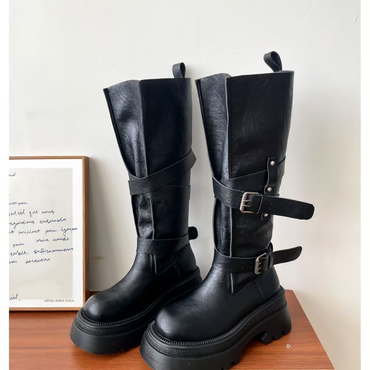 2026 New Vintage Thick Bottom  - Vintage Fashion Online 评论和价格