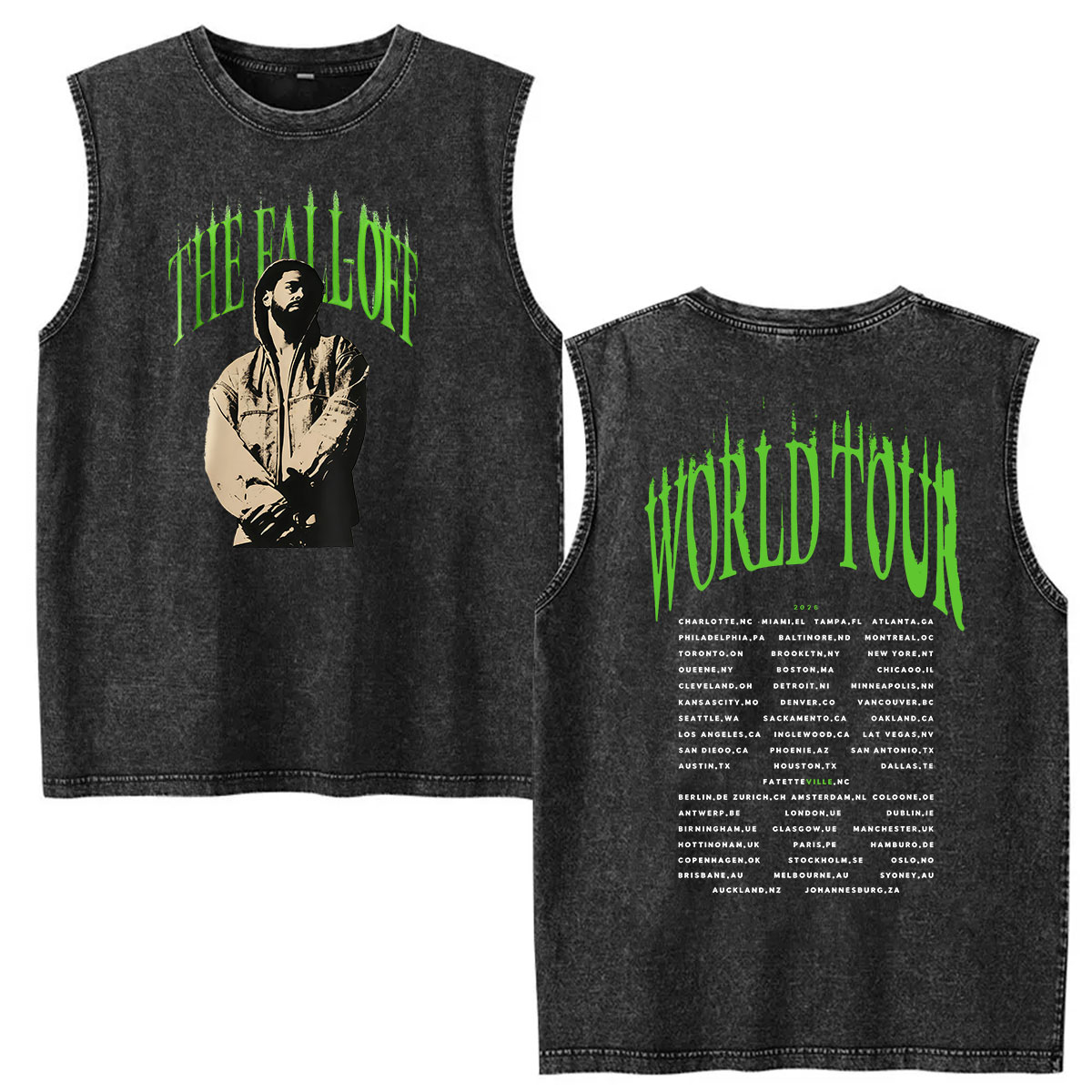 Vintage Washed Vest J.Cole The - Vintage Fashion World 评论和价格