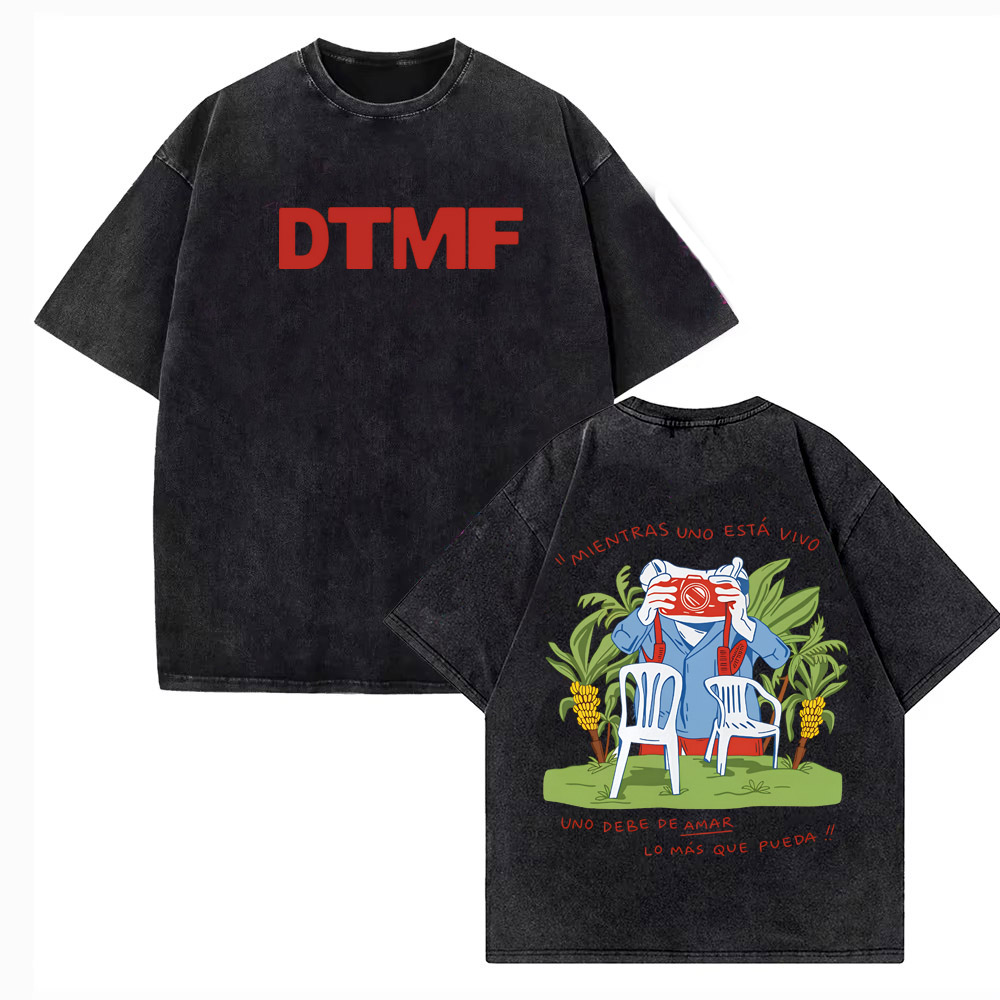 Rapper Bad Bunny T-shirt Debi  - Vintage Fashion World 评论和价格