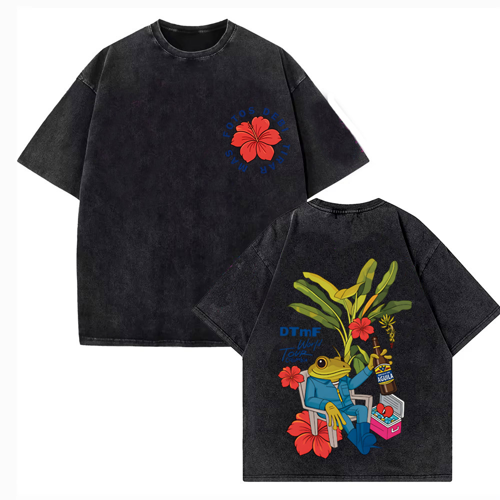 Rapper Bad Bunny T-shirt Debi  - Vintage Fashion World 评论和价格