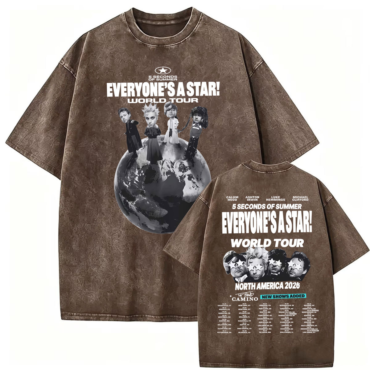 Vintage Washed 5 Seconds of Su - Vintage Fashion World 评论和价格