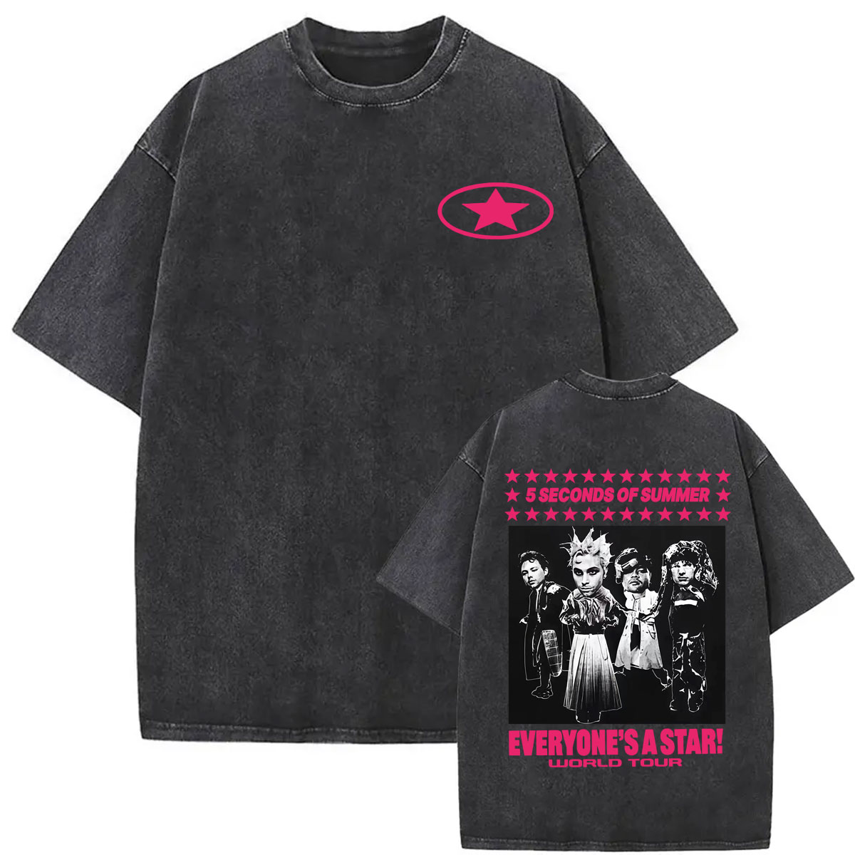 Vintage Washed 5 Seconds of Su - Vintage Fashion World 评论和价格