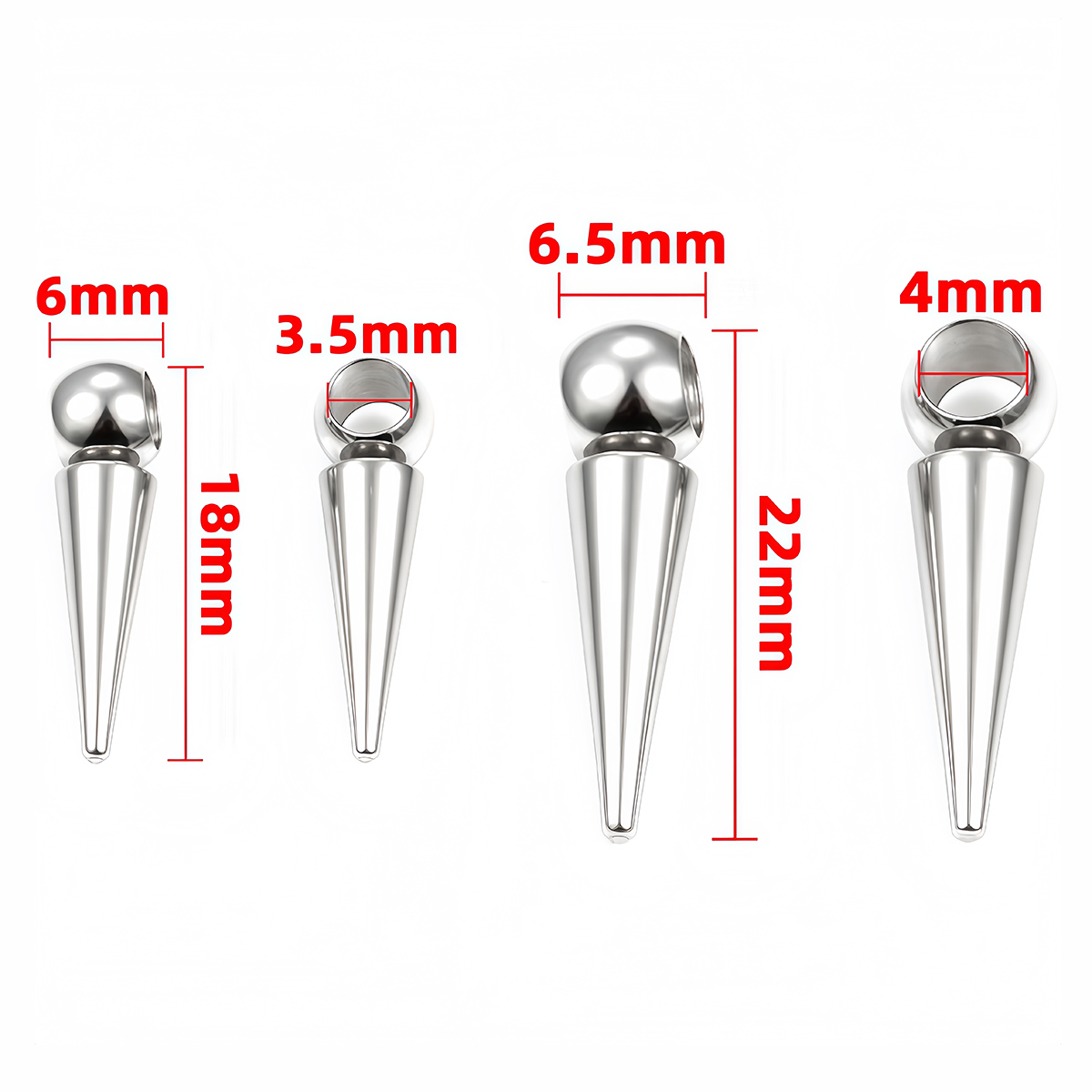 10pcs Retro Cone Charms Pendan - Vintage Fashion Online 评论和价格