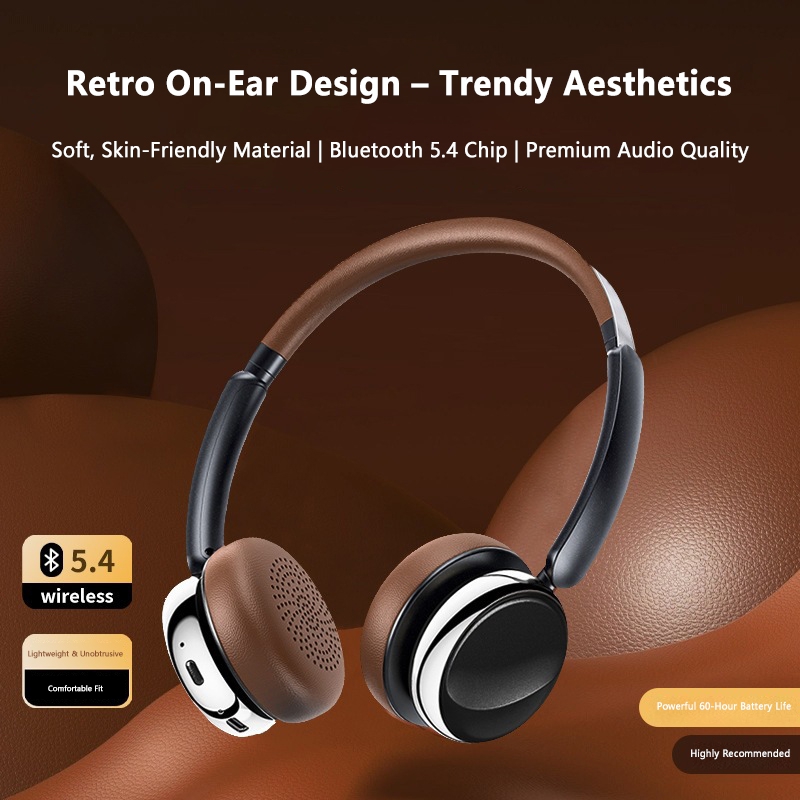 Retro Wireless Bluetooth Over  - Vintage Fashion Video 评论和价格