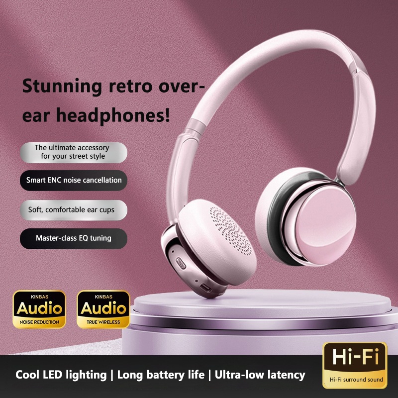 Retro Wireless Bluetooth Over  - Vintage Fashion Video 评论和价格