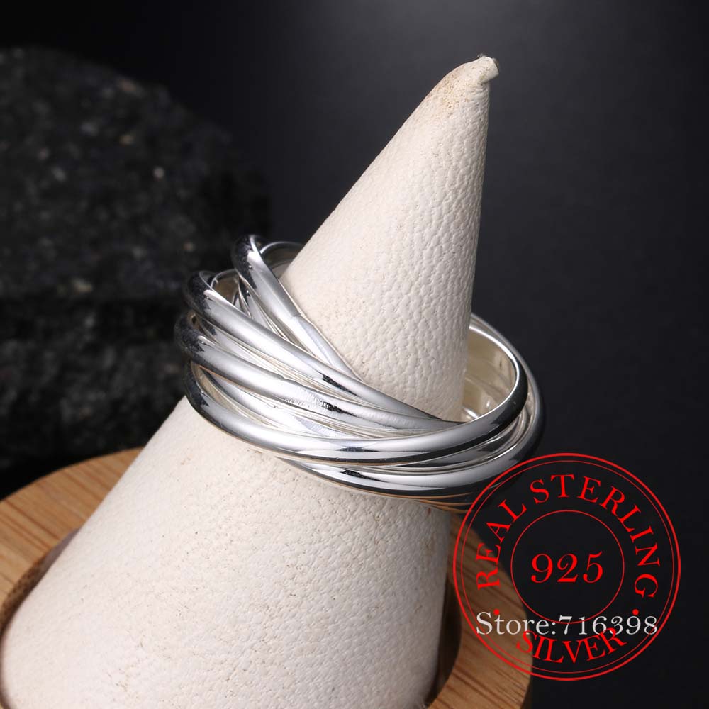 100% 925 Sterling Silver Jewel - Vintage Fashion Rings For Women 评论和价格