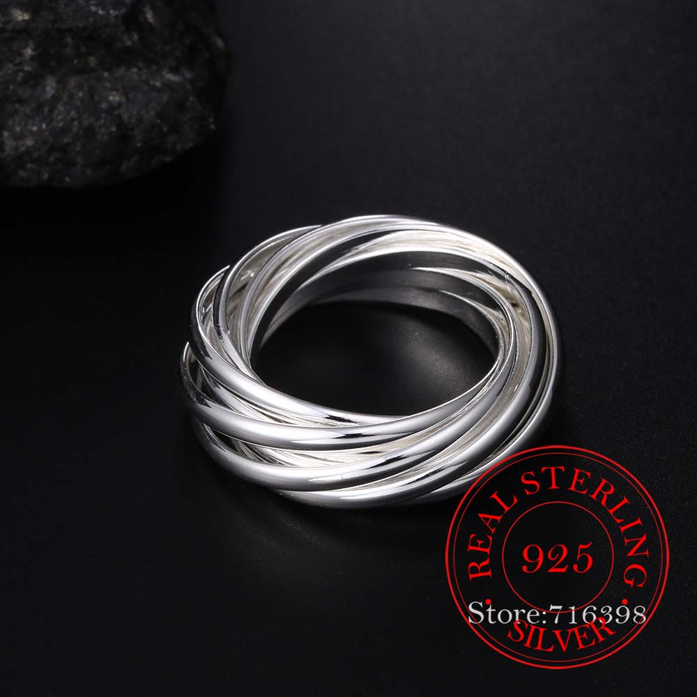 100% 925 Sterling Silver Jewel - Vintage Fashion Rings For Women 评论和价格