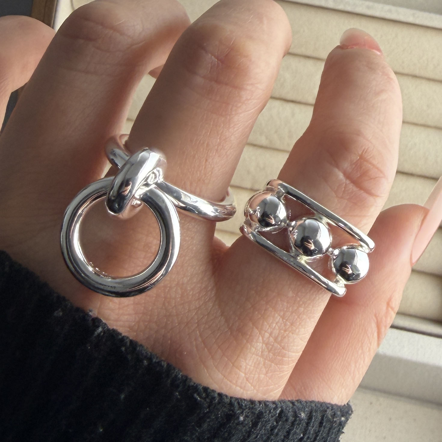 925 Sterling Silver Rings For  - Vintage Fashion Rings For Women 评论和价格