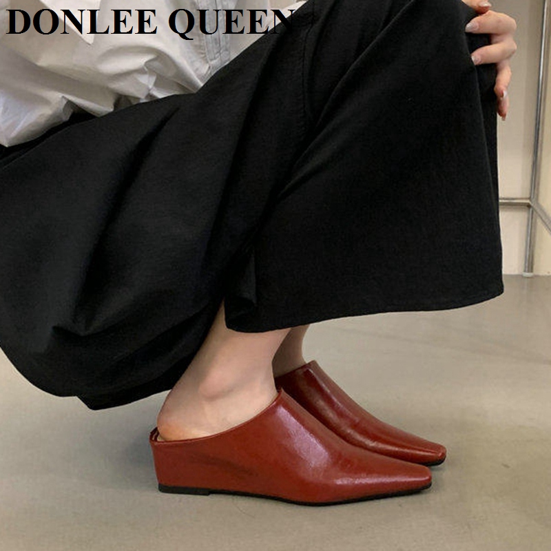 Women Fashion Close Toe Mule S - Vintage Fashion Online 评论和价格