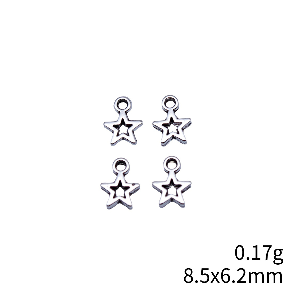 80pcs 8.5x6.2mm(0.33x0.24inch) - Vintage Fashion Theme 评论和价格