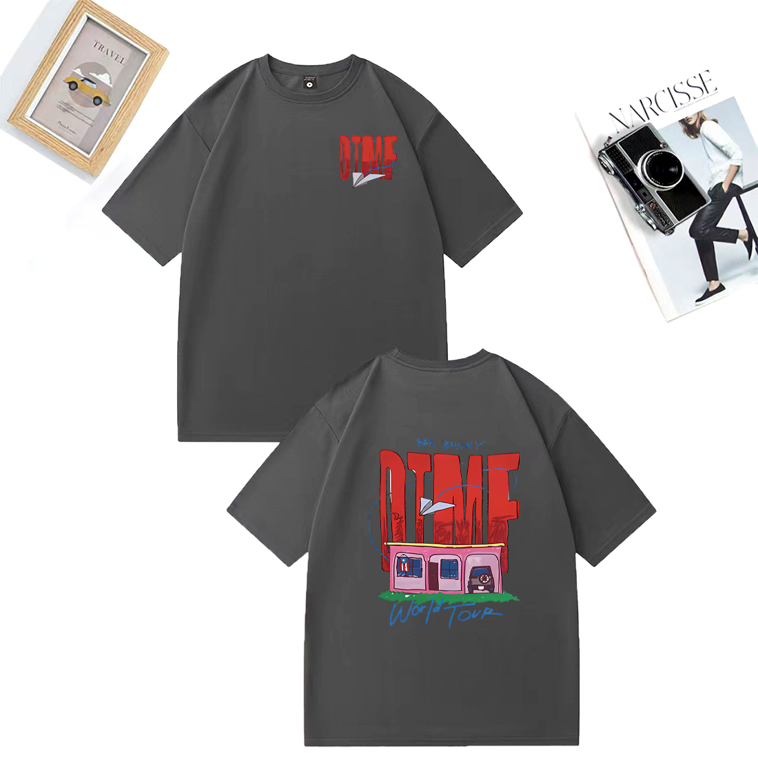 Singer Bad Bunny DTMF World To - Vintage Fashion World 评论和价格
