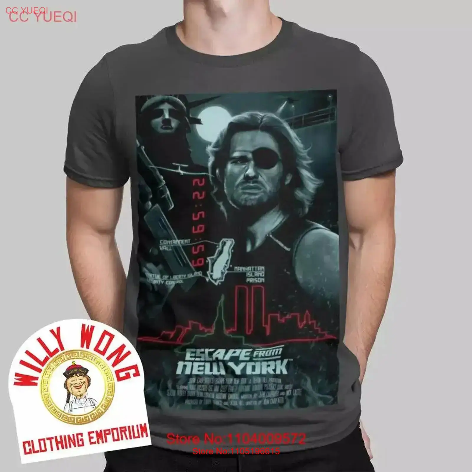 Escape From New York T Shirt R - Vintage Fashion New York 评论和价格