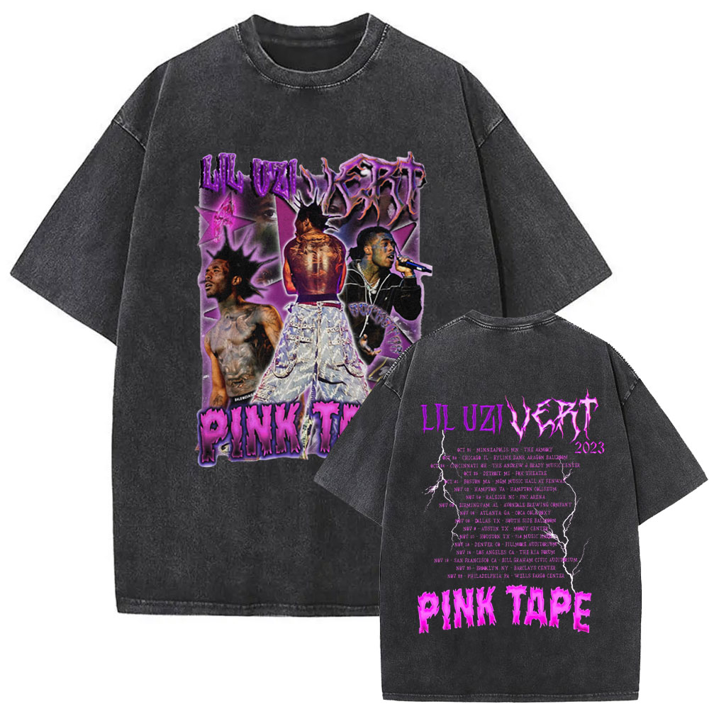 Washed Vintage Rapper Lil Uzi  - Vintage Fashion World 评论和价格