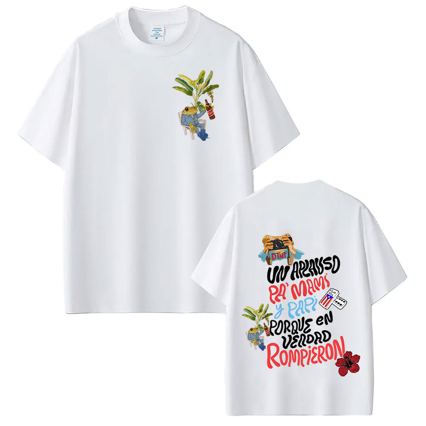 Rapper Bad Bunny T-shirt Debi  - Vintage Fashion World 评论和价格