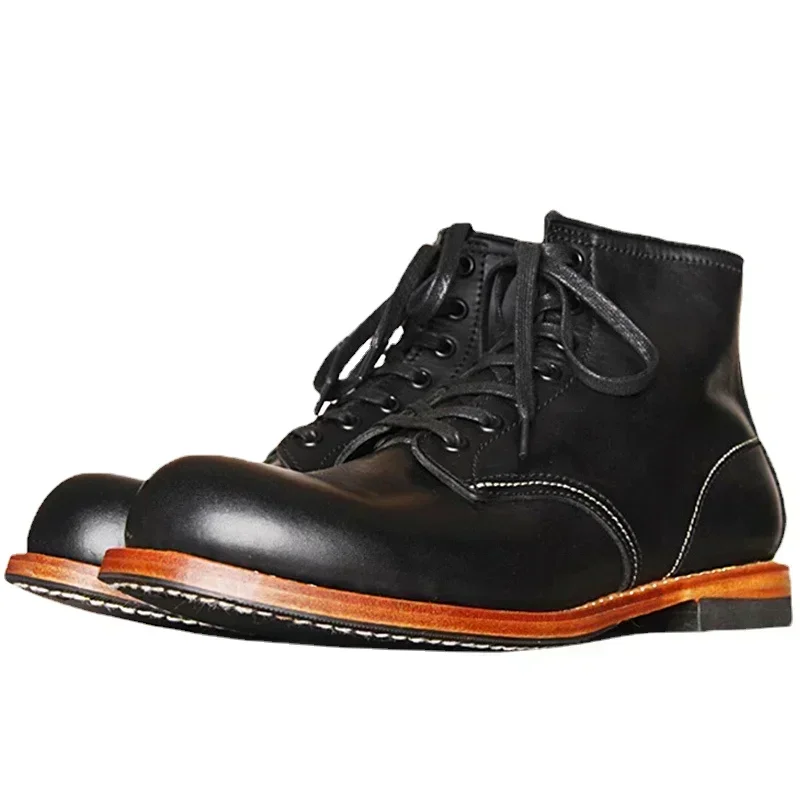 Vintage Men Goodyear-Welted Ge - Vintage Fashion For Mens 评论和价格