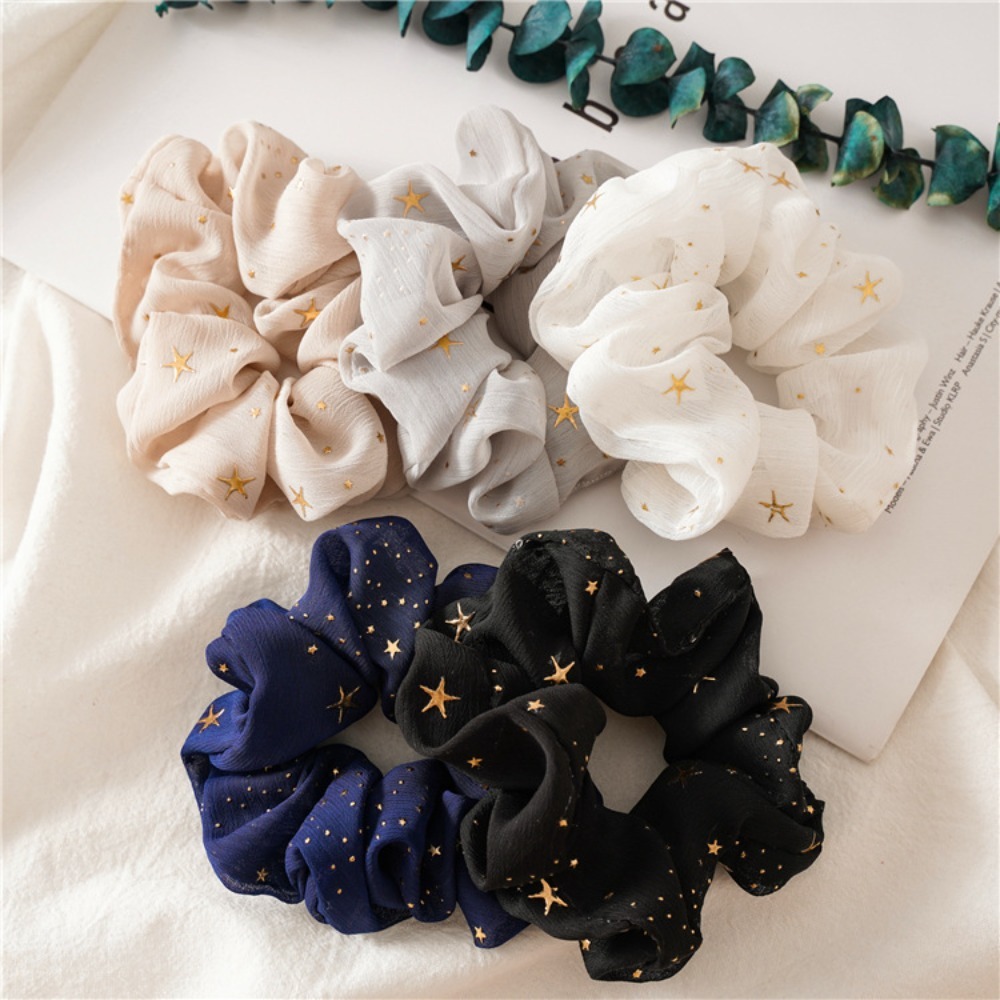 1/5pcs Print Scrunchie Dreamy  - Vintage Fashion Looks 评论和价格